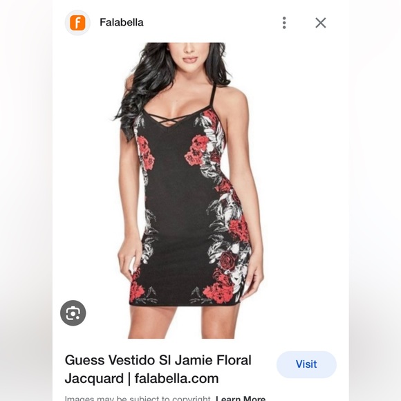 Floral Dress (Guess) - Picture 3 of 6